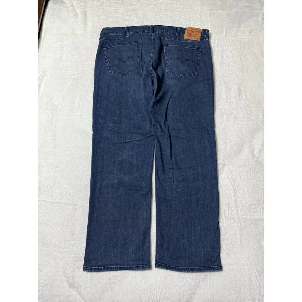 Levis 559 Jeans Mens 40x28 Blue Relaxed‎ Straight Mid Rise Medium Wash